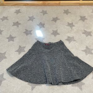 Knit skater skirt